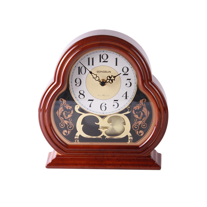 Gongsun Lyon Classic Wooden Pendulum Clock