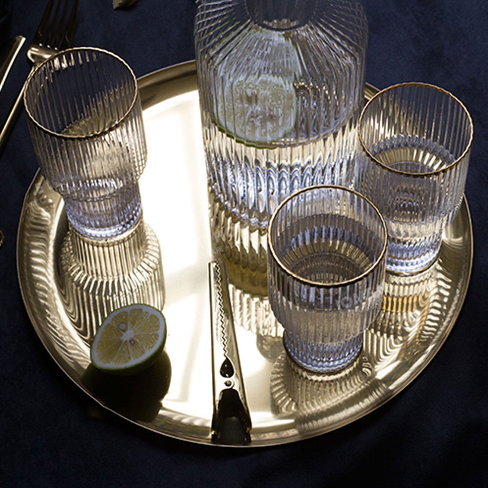 Rejuve Round Mirror Tray