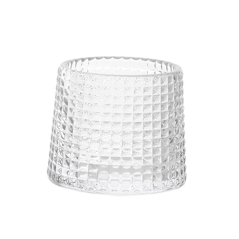 Rockie Checkered Old-Fashioned Glass