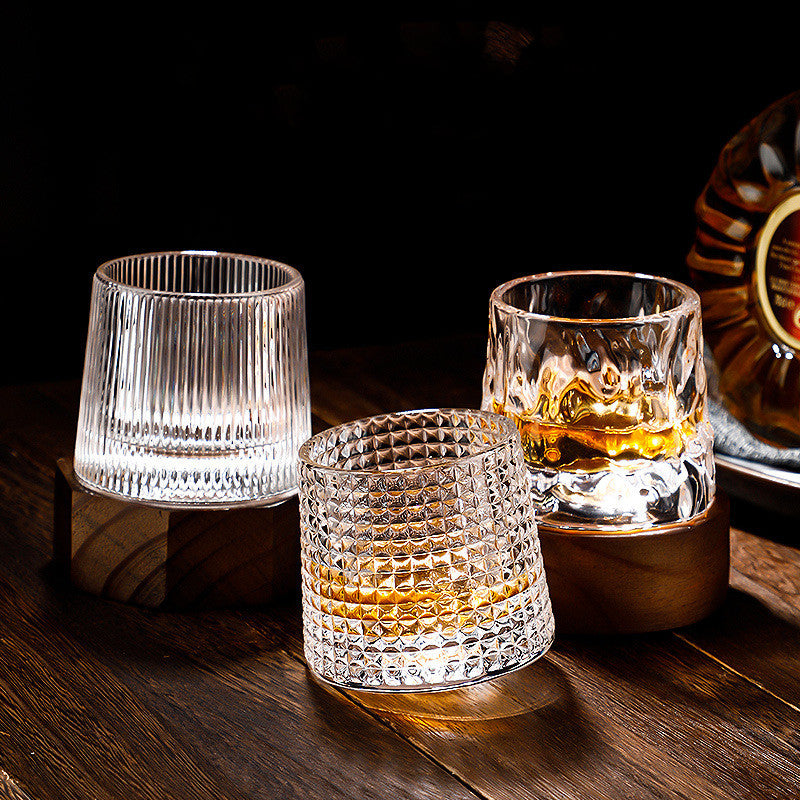 Rockie Stripe Old-Fashioned Glass