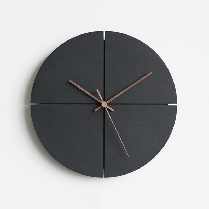 EMITDOOG Black Cross Wall Clock