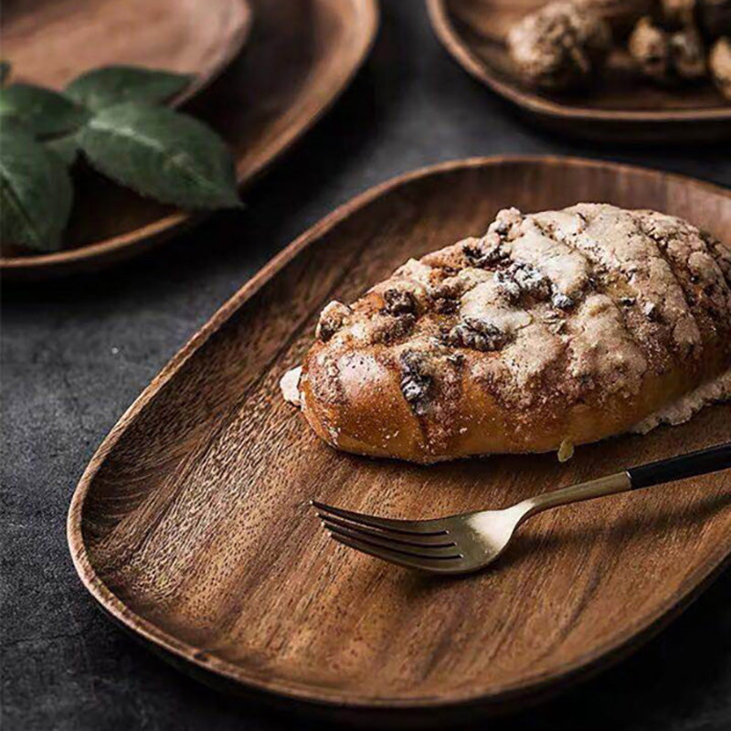 Rustic Acacia Irregular Platter Sets