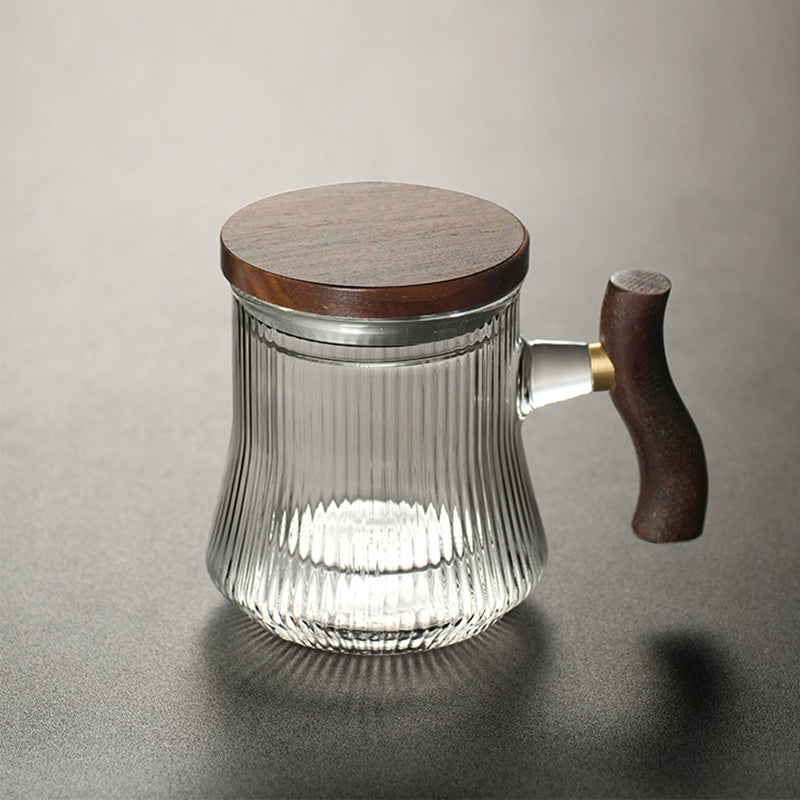 Rustic Ripple Teapot With Infuser