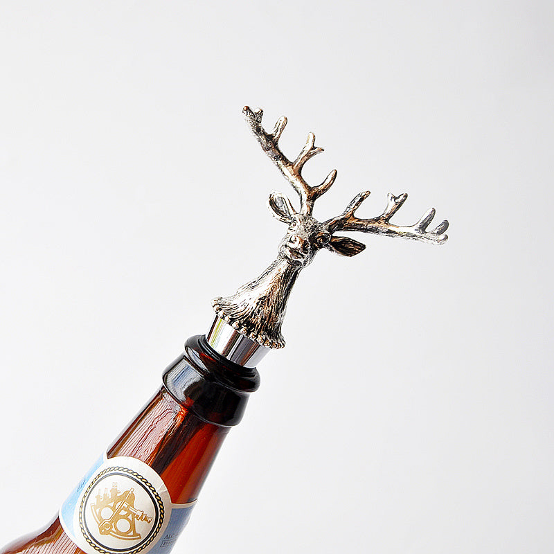 Scandinavian Elk Wine Stopper