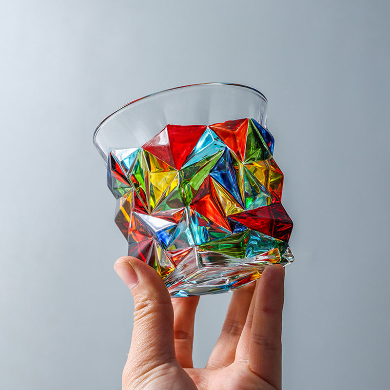 Sheviyrah Colored Old-Fashioned Glass