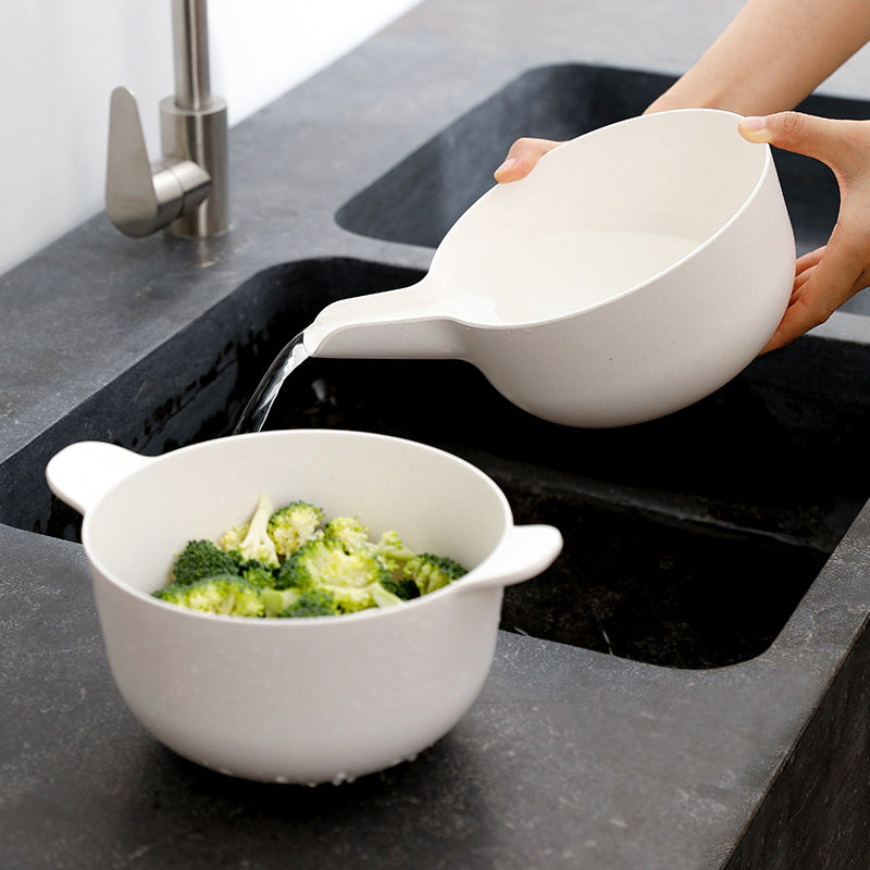 Shimoyama Recycled Bamboo Colander & Pour Bowl Set