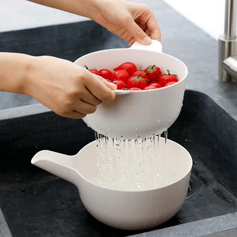 Shimoyama Recycled Bamboo Colander & Pour Bowl Set