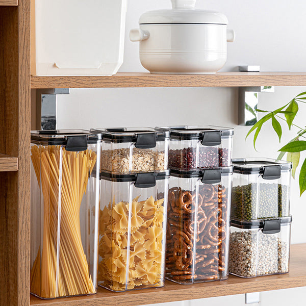 Goakeeper Box Stackable Transparent Grain Keeper | Transparent Grain Box with Lid ...