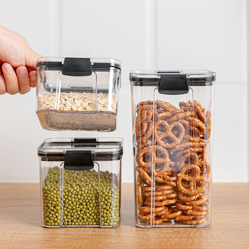 Stackable Transparent Grain Keeper