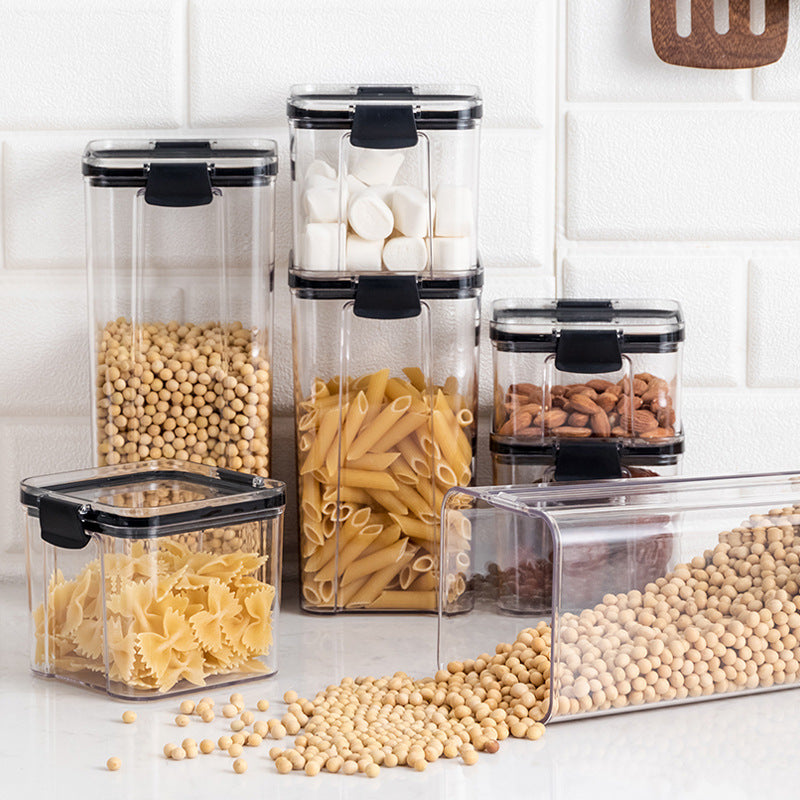 Stackable Transparent Grain Keeper