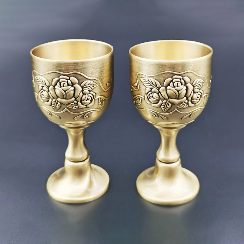 Vered ChicRose Brass Goblet