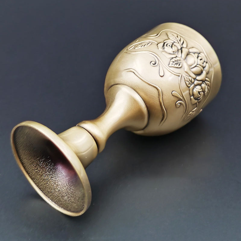Vered ChicRose Brass Goblet