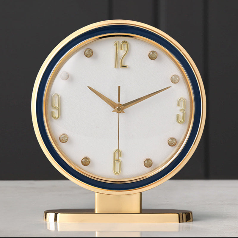 Tannis Armens Leather Stand Clock