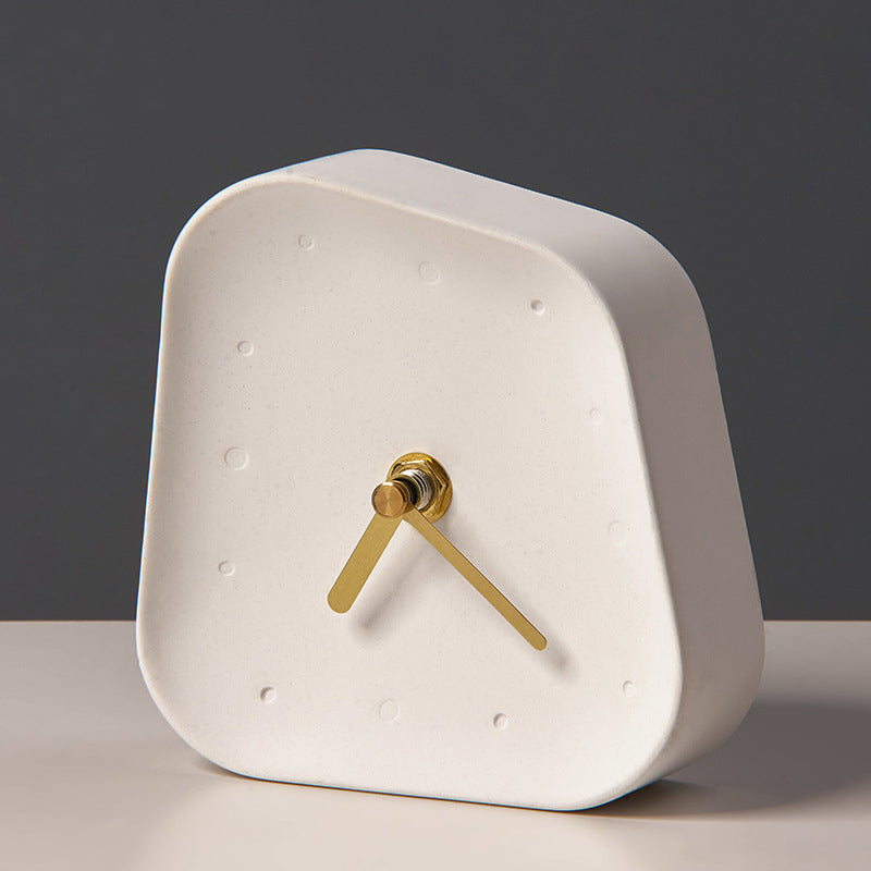 Bodil Terra Cement Clock