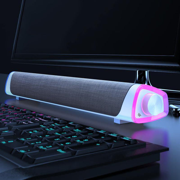 4D PC Stereo Soundbar | subwoofer Bluetooth Speaker For Macbook Laptop ...