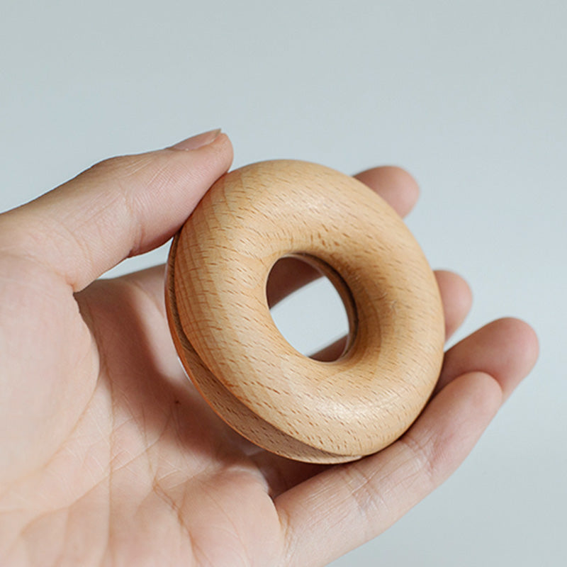 Wood Donut Sealing Clip, Set of 2
