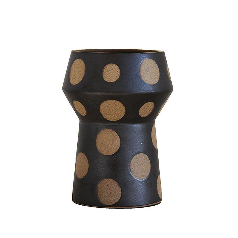 Wooken Black Planter