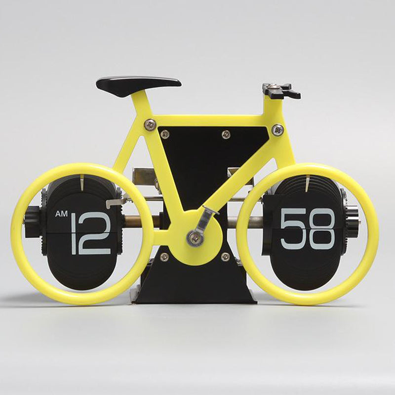 Bicycle Page Flip Clock